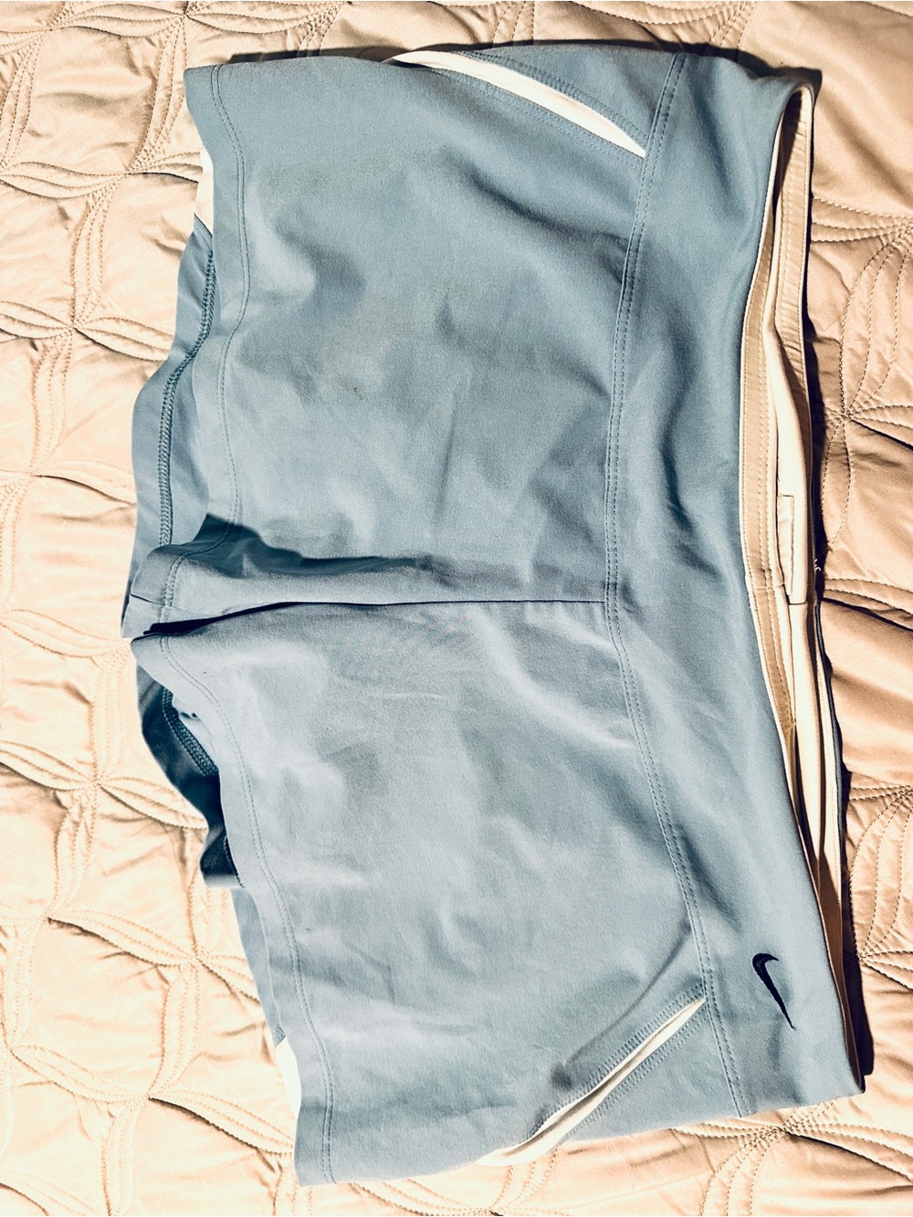Nike Powder Blue Dri-Fit Athletic Shorts